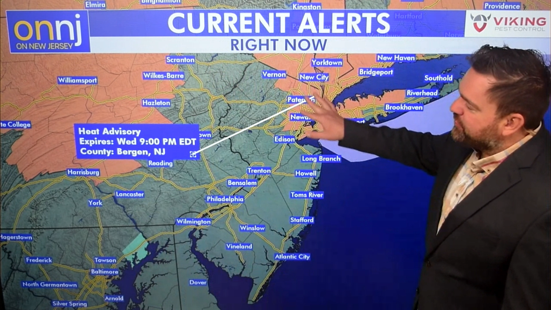 ONNJ Weather Presented by Viking Pest Control – July 13, 2026